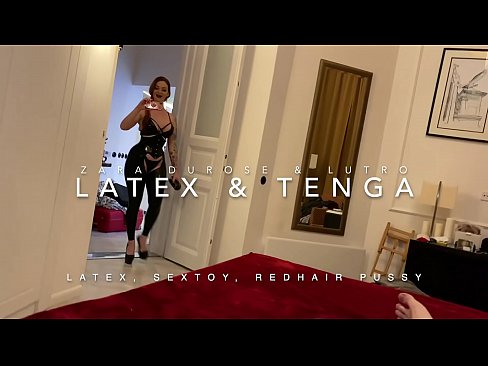 ❤️ Redheaded stepsister in latex costume yakasvirwa na stepbrother ️❌ ️❤